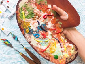 óleo 3 Tintas acrílica a óleo e aquarela