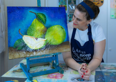 Peras Rocha Acrílica