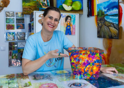 Reciclagem com a Pintura