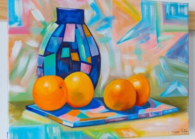 Natureza Modernista Acrílica