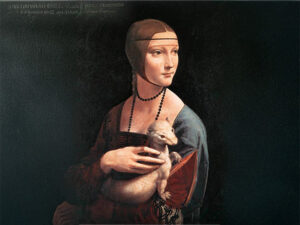 A Dama com Arminho de Leonardo da Vinci