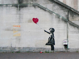 Girl With Balloon Banksy