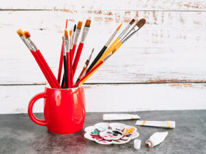 Pincéis para tinta acrílica Pincéis para tinta acrílica