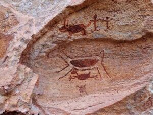 Pintura Serra da Capivara Pintura Serra da Capivara