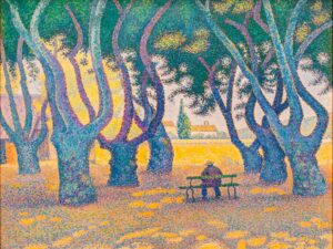 A oringem do pontilhismo