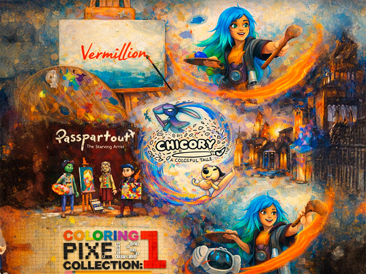 GAMES E JOGOS QUE TÊM A PINTURA COMO TEMA: ARTE E CRIATIVIDADE NOS VIDEOGAMES